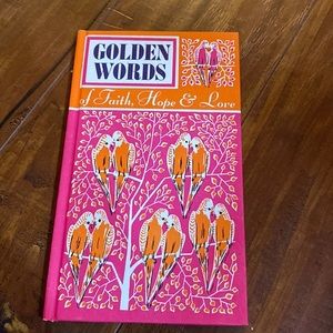 1969 Vintage‎ Golden Words of Faith Hope & Love hardcover book